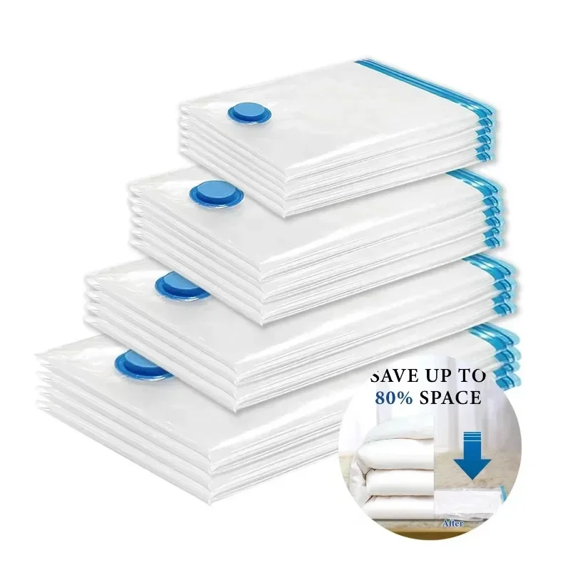 Compression Bag Vacuum - Vacuum Bag with Valve or Pump