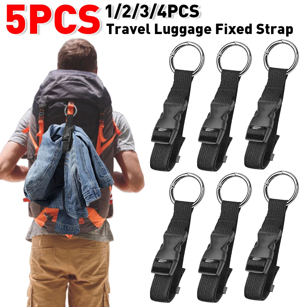 Travel Accessories Pack - Travel Luggage Fixed Strap Backpack External