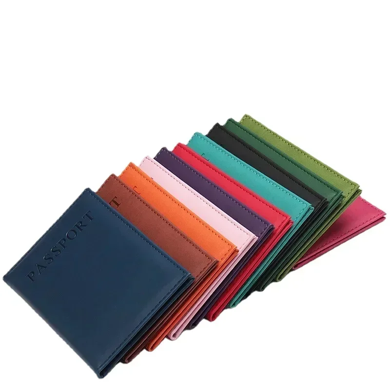 Travel Accessories Plane - High Quality English PU Leather Passport
