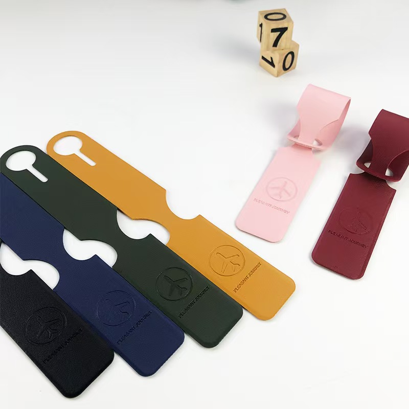 Travel Accessories Plane - Personalized Travel Luggage Tag PU Leather