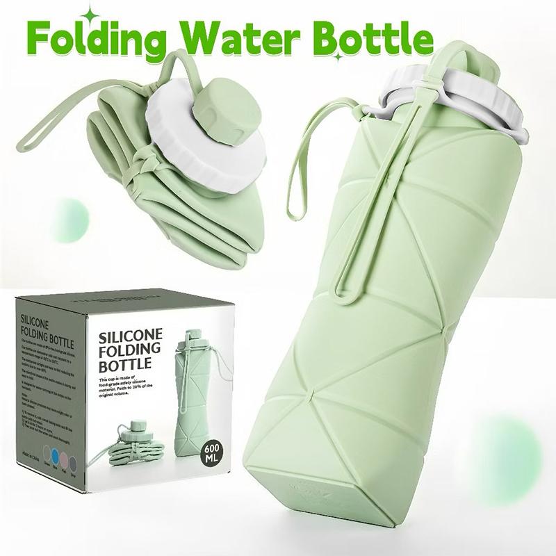 【F】600ML Silicone For Sports T - огляд і ціна Water Bottle Collapsible
