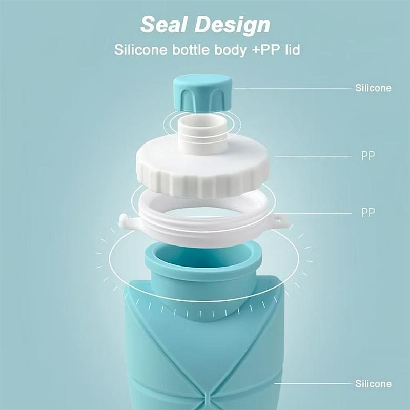 【F】600ML Silicone For Sports T - огляд і ціна Water Bottle Collapsible
