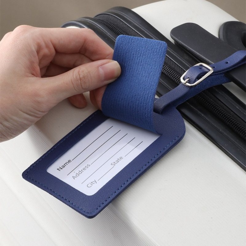 Women Men Luggage Tags PU Leat - огляд і ціна Travel Accessories Plane
