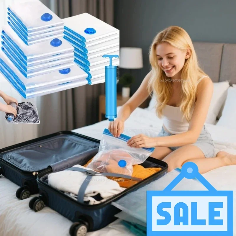 Vacuum Bag with Valve or Pump  - огляд і ціна Compression Bag Vacuum