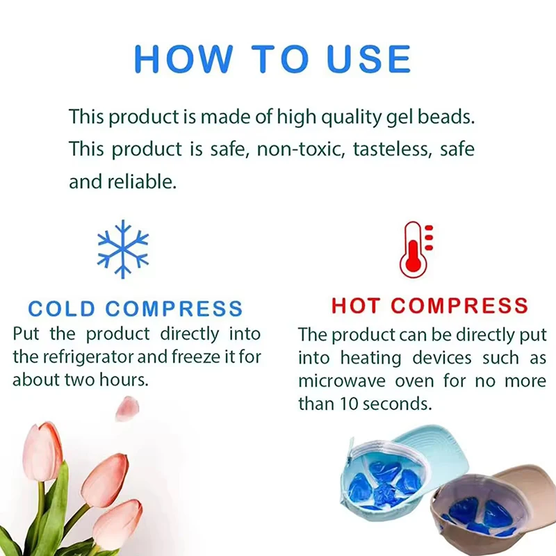 Blue Adjustable PVC Gel Ice Pa - огляд і ціна Travel Accessories Pack