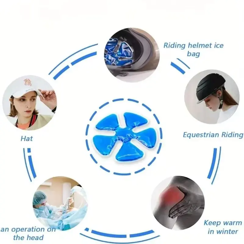 Blue Adjustable PVC Gel Ice Pa - огляд і ціна Travel Accessories Pack