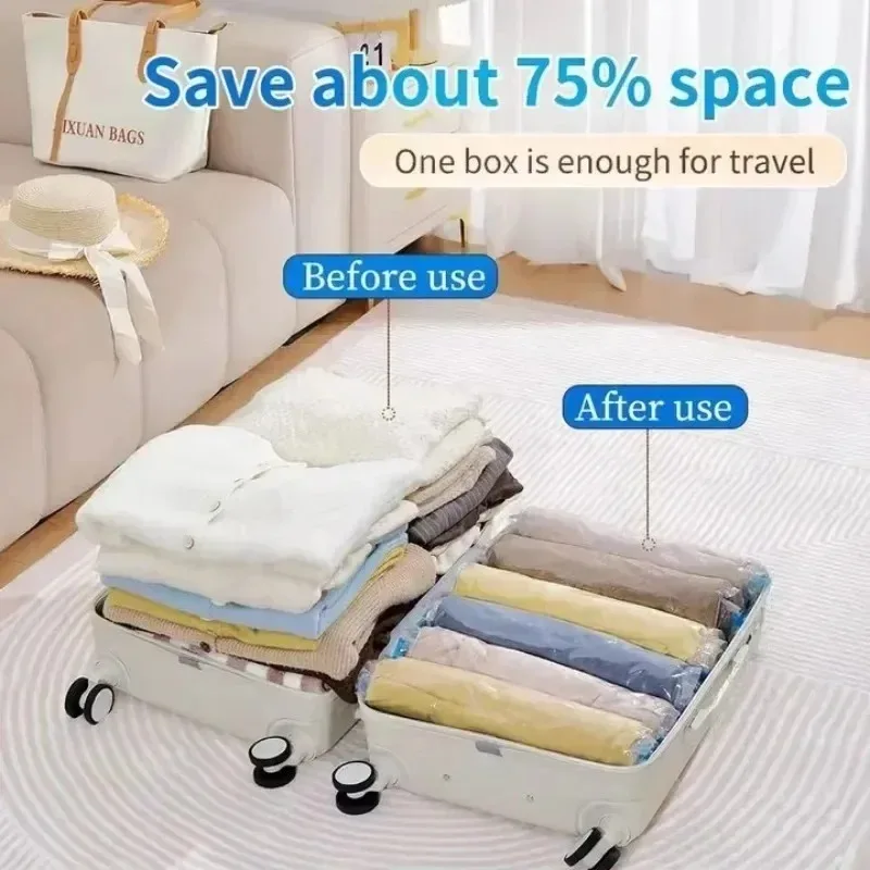 Roll Up Space Saver Travel Sto - огляд і ціна Compression Bag Vacuum