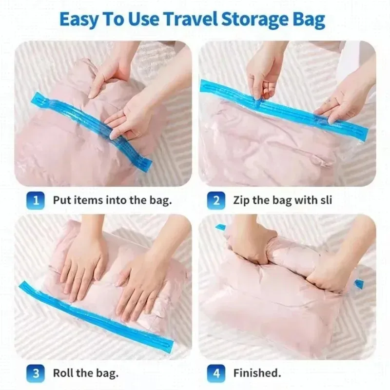 Roll Up Space Saver Travel Sto - огляд і ціна Compression Bag Vacuum