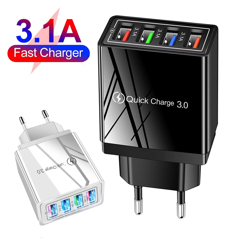 EU US Plug USB Charger Quick C - огляд і ціна Xiaomi Travel Accessories