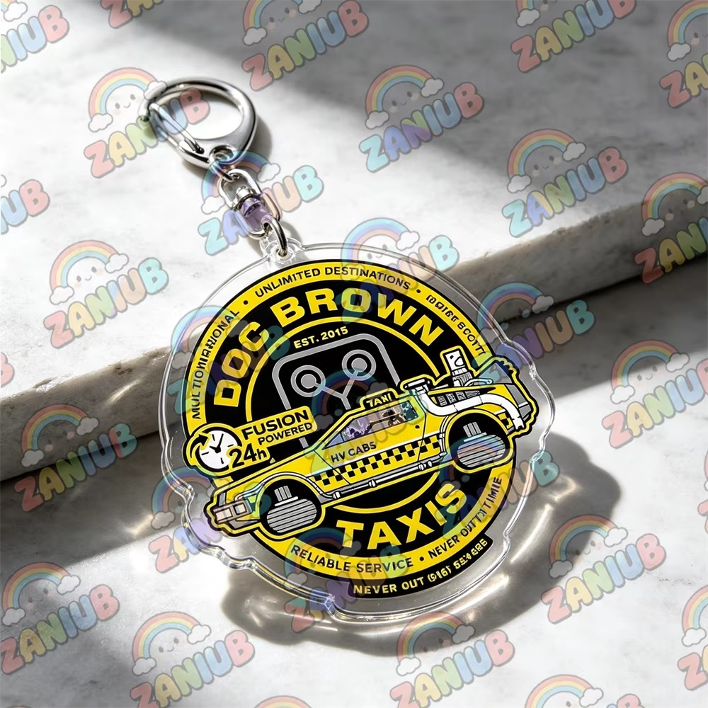 Retro Time Travel Delorean Flu - огляд і ціна Travel Accessories To Gift