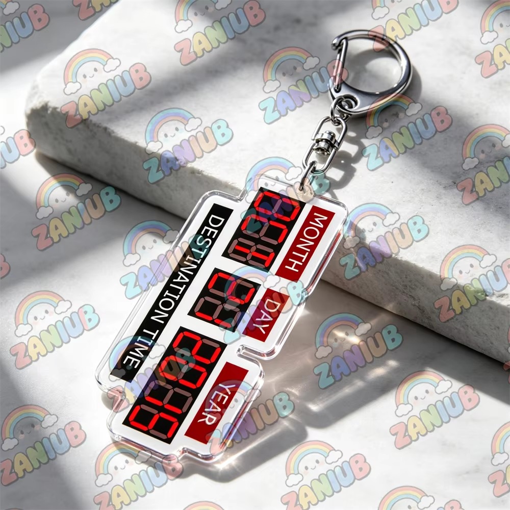 Retro Time Travel Delorean Flu - огляд і ціна Travel Accessories To Gift