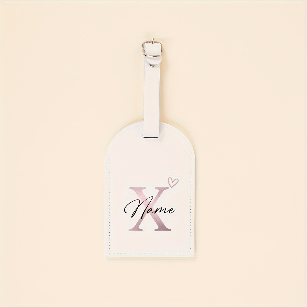 Custom PU Luggage Tag Personal - огляд і ціна Travel Accessories To Gift