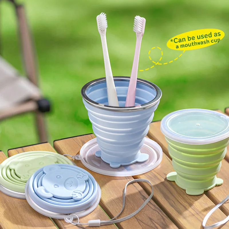 Portable Foldable Silicone Cup - огляд і ціна Water Bottle Collapsible