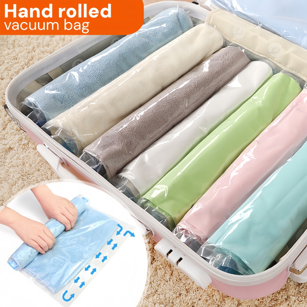 Roll Up Travel Vacuum Storage  - огляд і ціна Compression Bag Vacuum