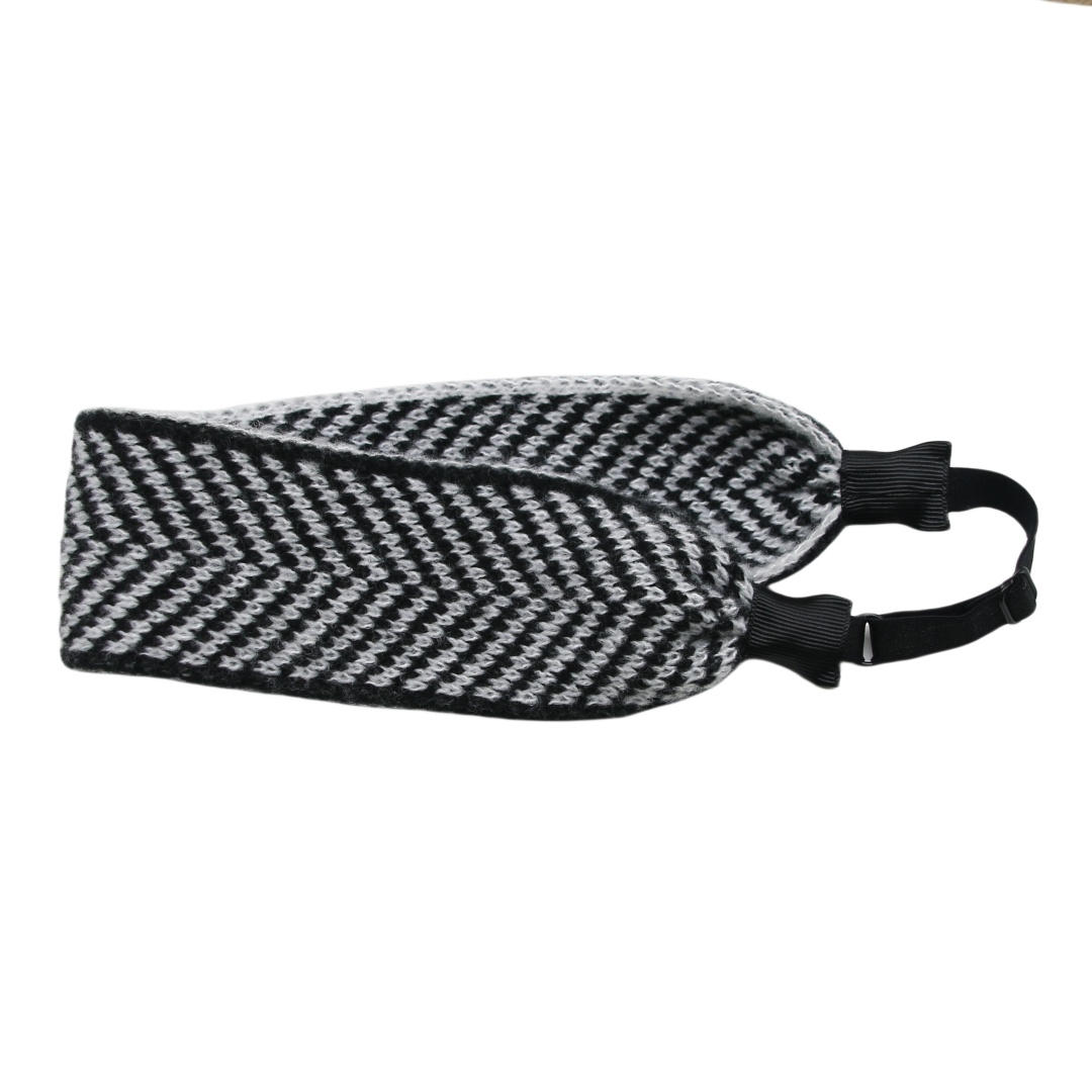 001N Checkered yarn HairBand C - огляд і ціна Travel Accessories B&M