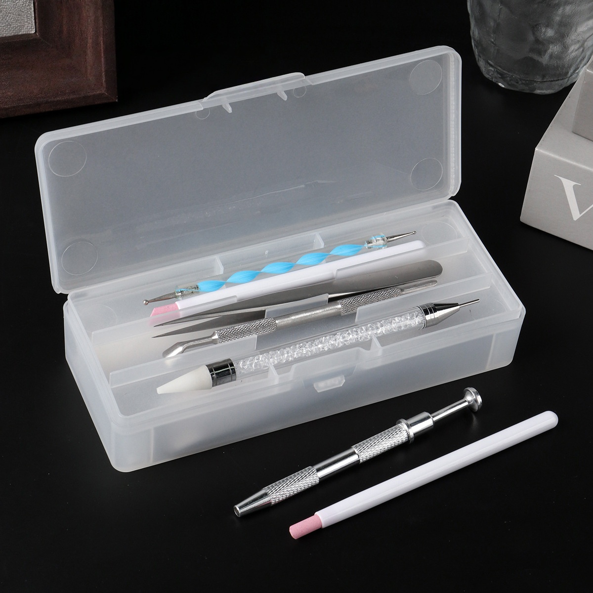 Transparent Nail Studio Set Na - огляд і ціна Travel Accessories Set