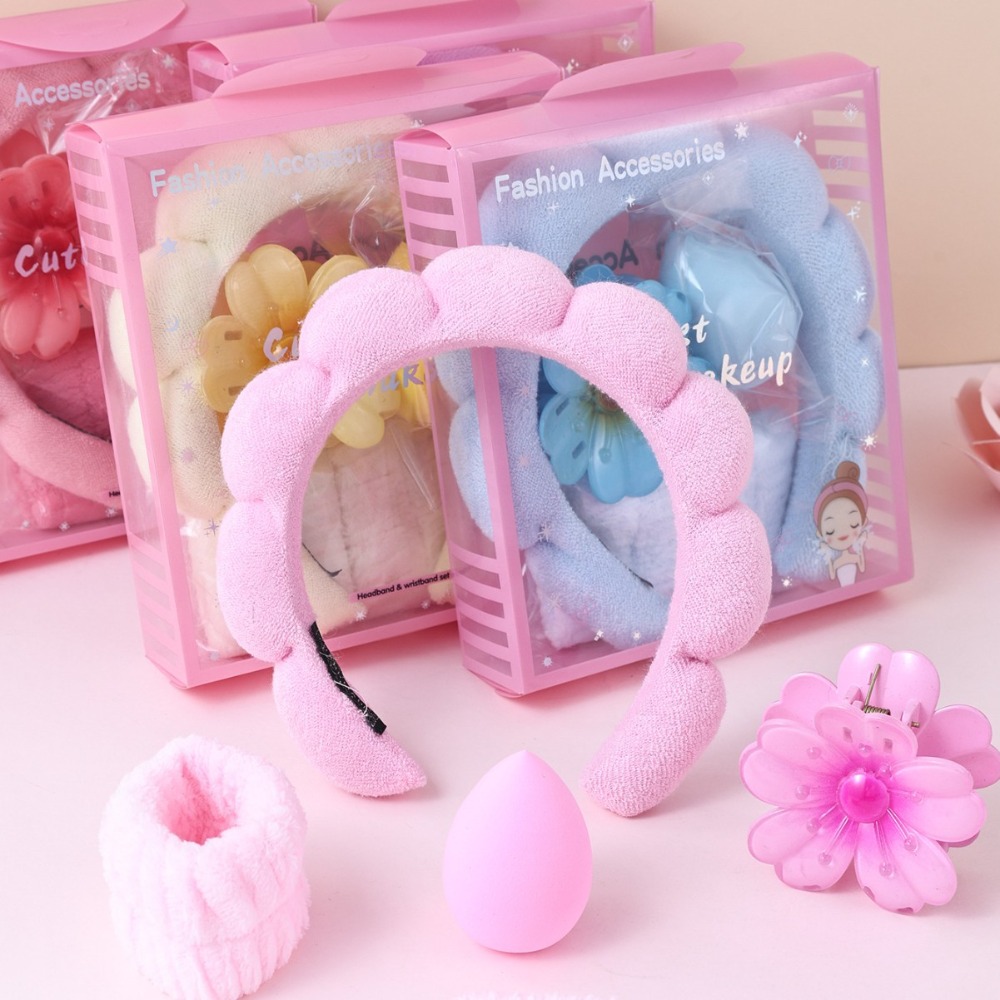 5pcs Box Headband Wristbands f - огляд і ціна Travel Accessories Set