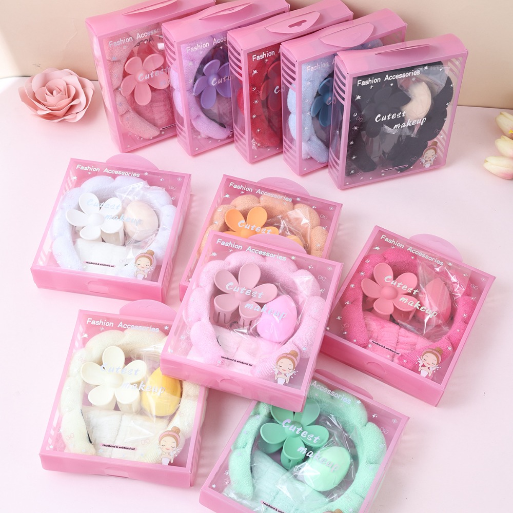 5pcs Box Headband Wristbands f - огляд і ціна Travel Accessories Set