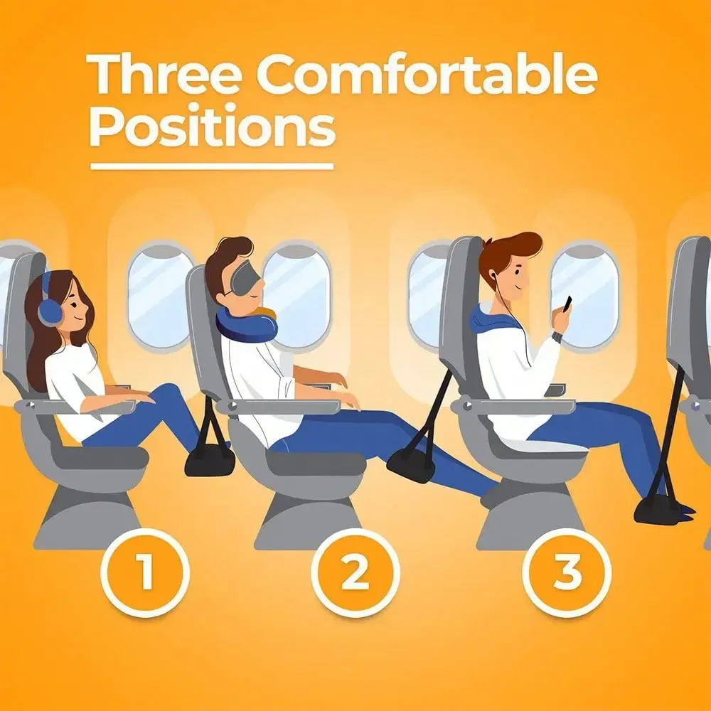 Travel Rest Hanging Footstool  - огляд і ціна Travel Accessories Plane