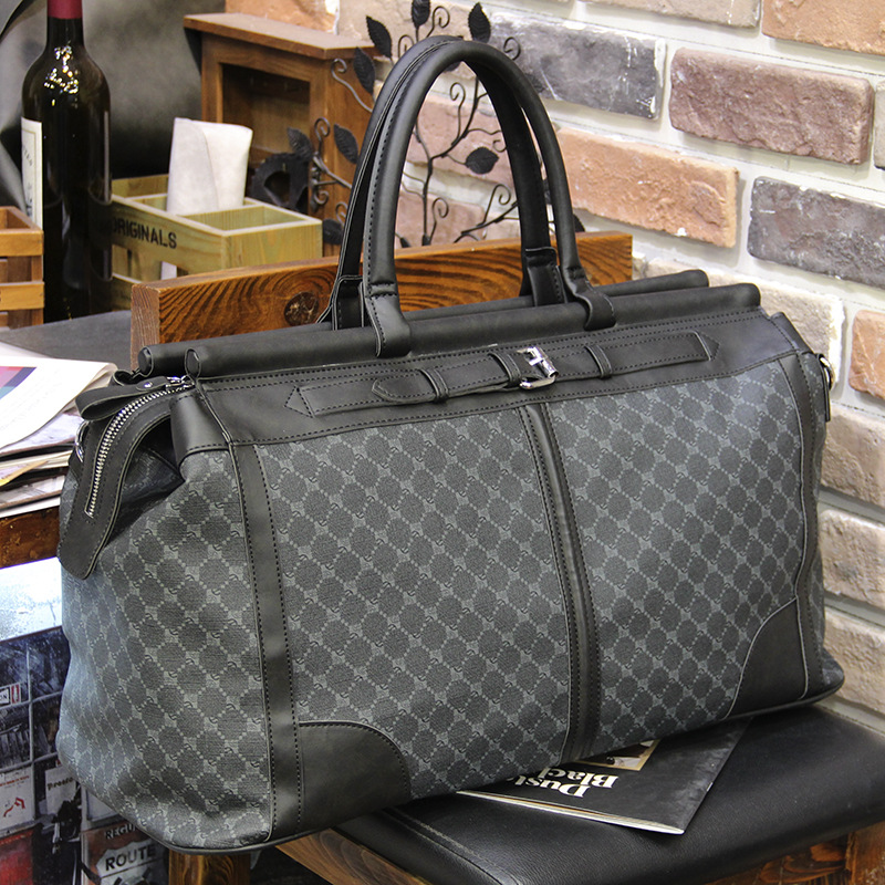 Fashion Plaid Travel Bag Men H - огляд і ціна Travel Accessories B&M
