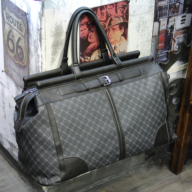 Fashion Plaid Travel Bag Men H - огляд і ціна Travel Accessories B&M