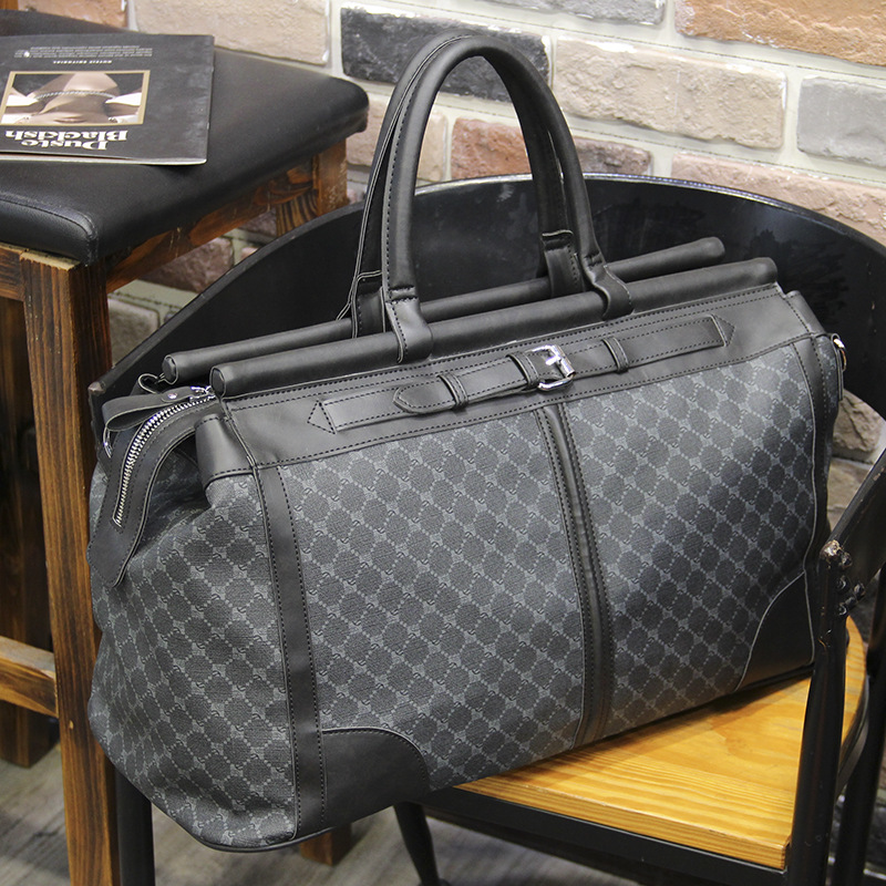 Fashion Plaid Travel Bag Men H - огляд і ціна Travel Accessories B&M