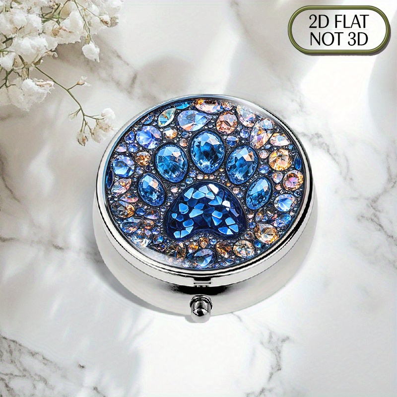 A flat, portable, round metal  - огляд і ціна Travel Related Accessories