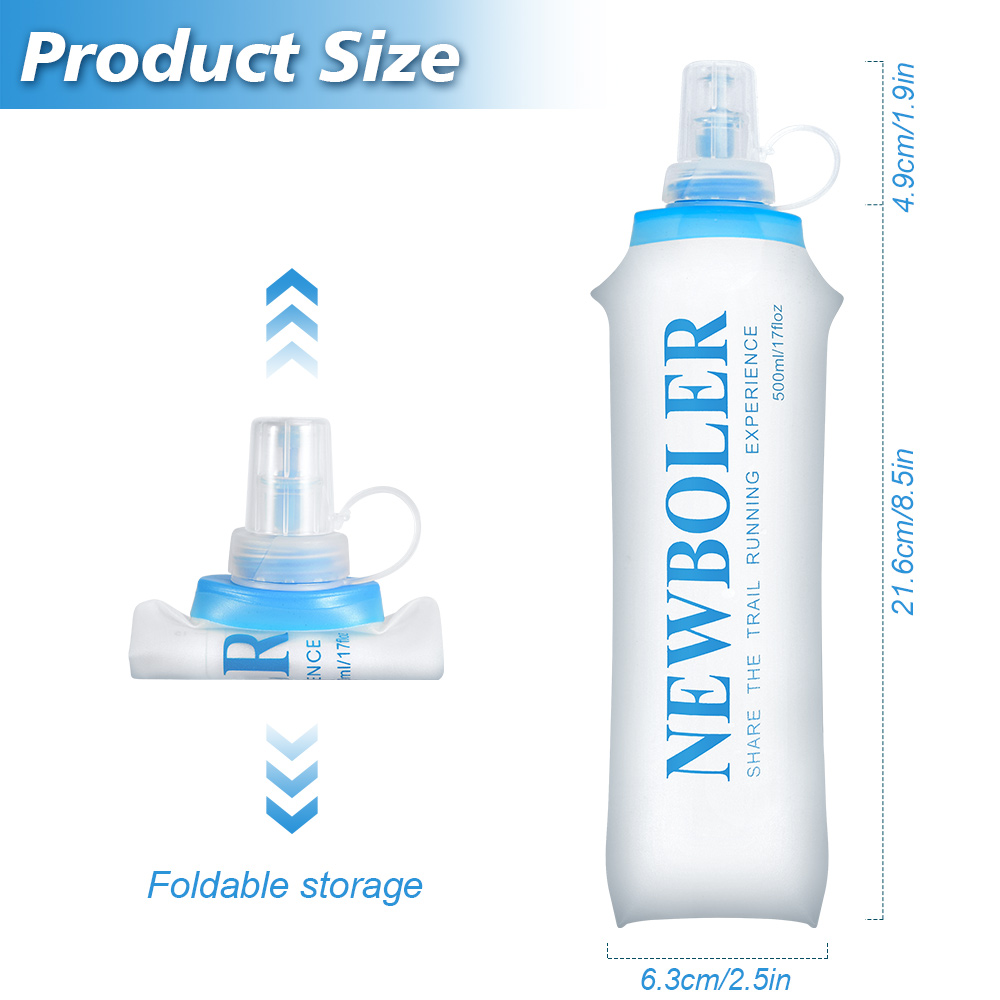 150/250/300/500/750ml Outdoor  - огляд і ціна Water Bottle Collapsible