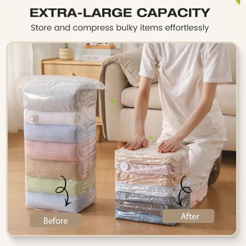 No Pump Vacuum Storage Bags Du - огляд і ціна Compression Bag Vacuum