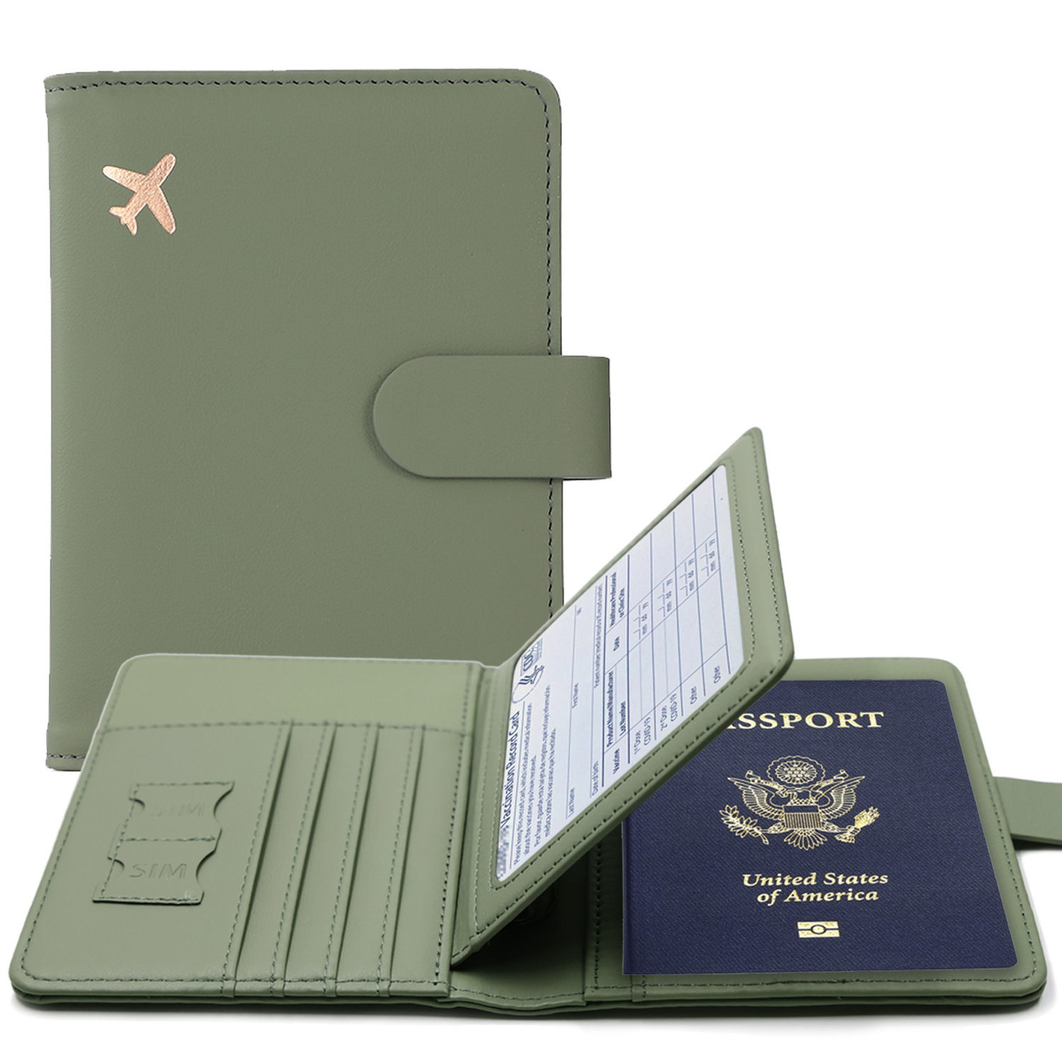 RFID Passport Cover Case Passp - огляд і ціна Travel Accessories Plane