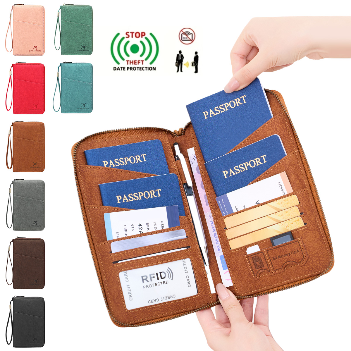 ·NewRFIDAnti-theft Card Swipin - огляд і ціна Travel Accessories Plane