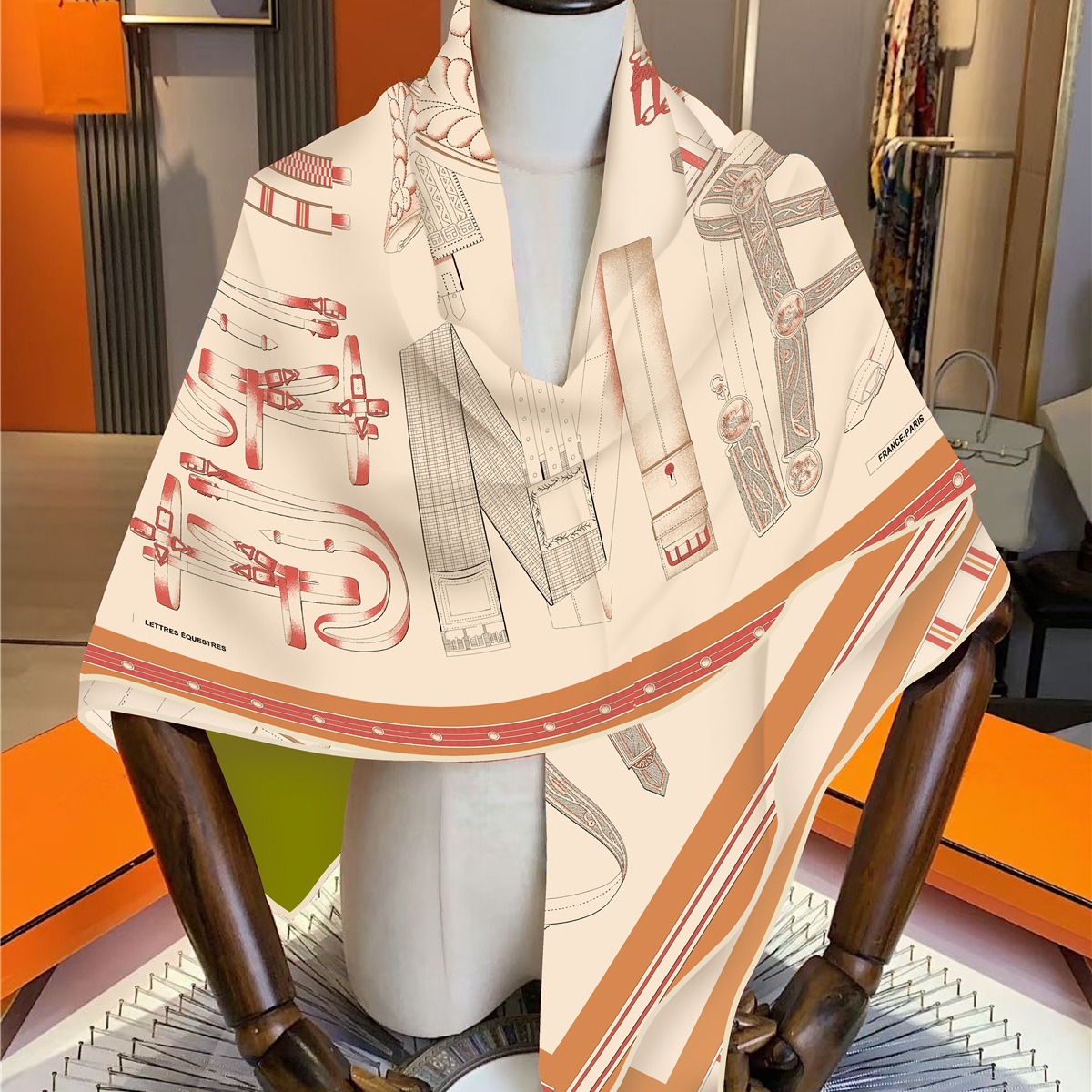 Faux Silk Wool Warm Scarf Wome - огляд і ціна Travel Accessories To Gift