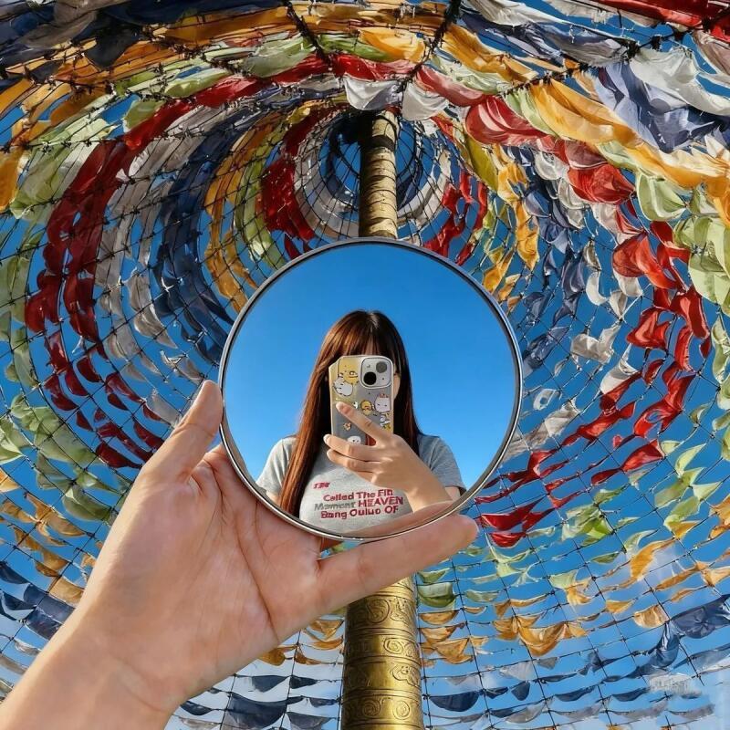 Handheld Selfie Mirror Portabl - огляд і ціна Travel Video Accessories