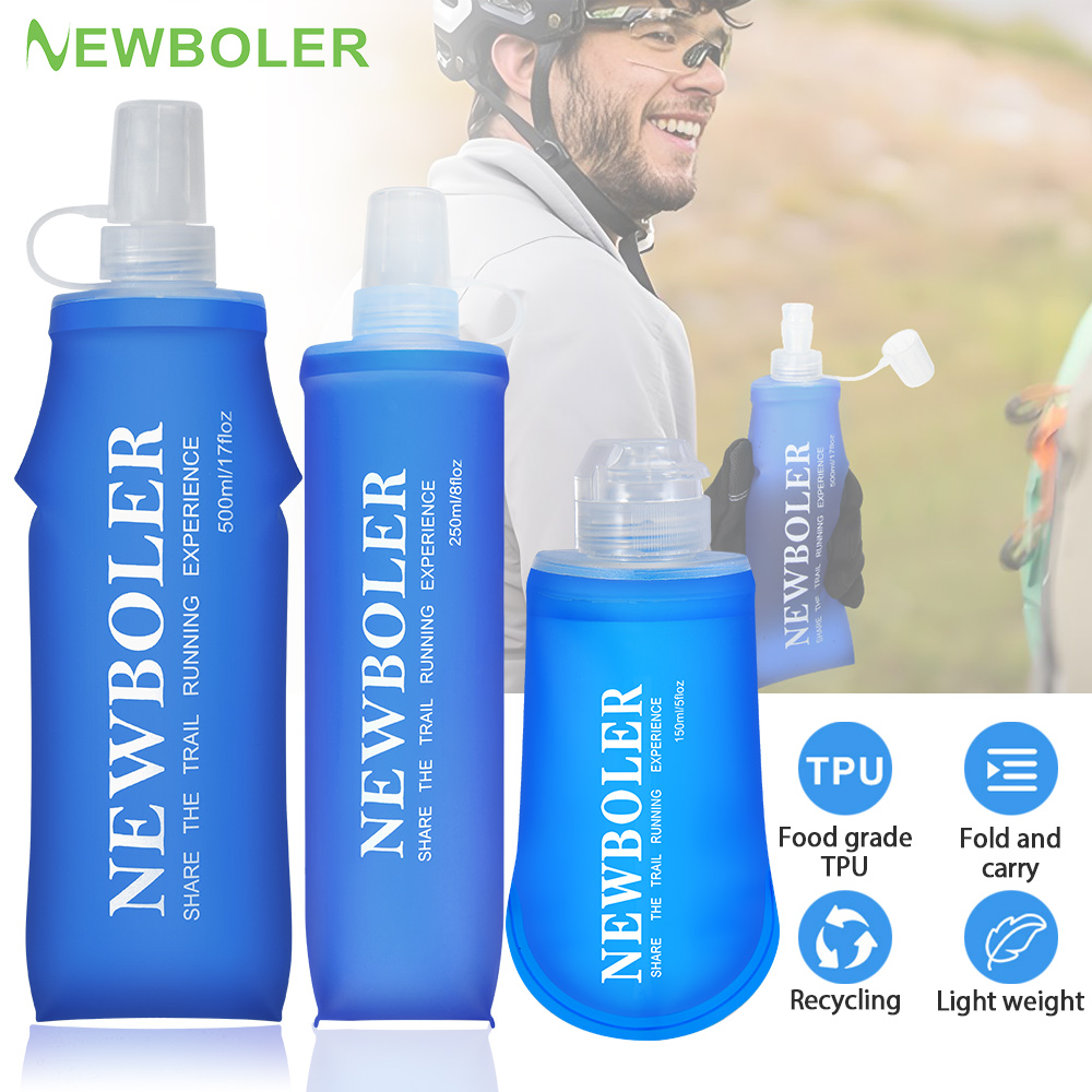 NEWBOLER 150ml 250ml 500ml Wat - огляд і ціна Water Bottle Collapsible