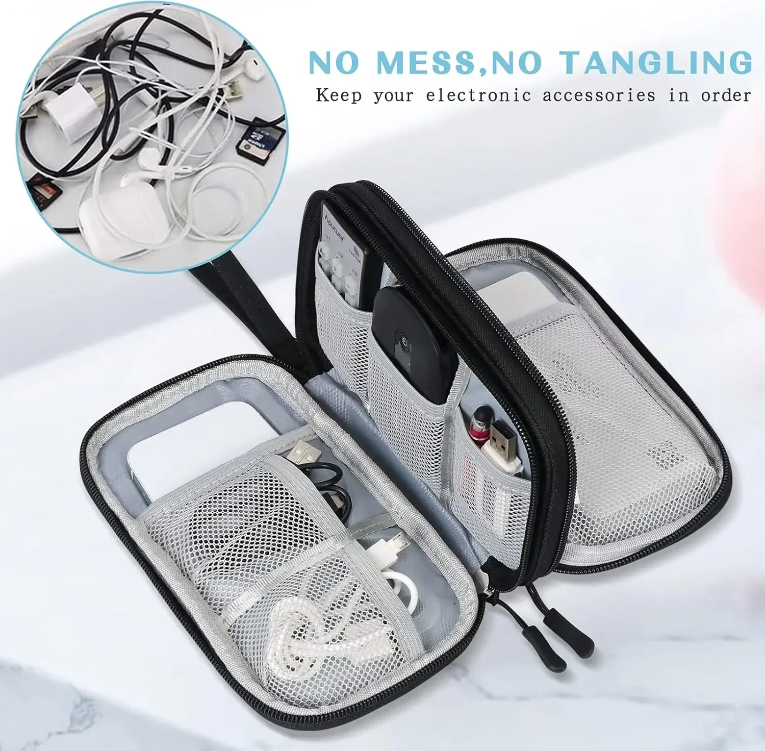 Travel Cable Bag Portable Digi - огляд і ціна Travel Accessories Pack