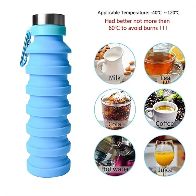 Que Collapsible 800ML Water Bo - огляд і ціна Water Bottle Collapsible