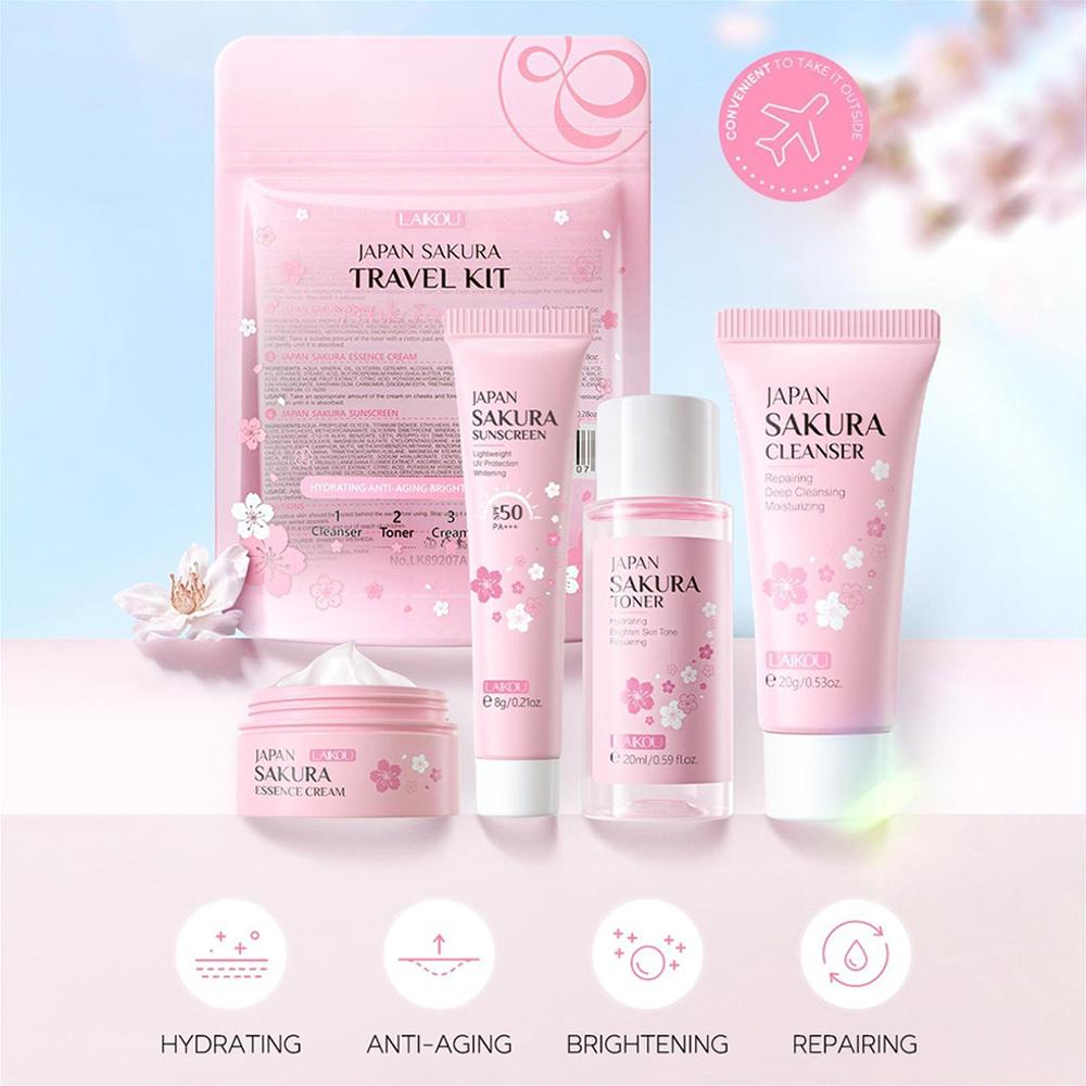 Sakura Skin Care Set facial Cl - огляд і ціна Travel Accessories Set