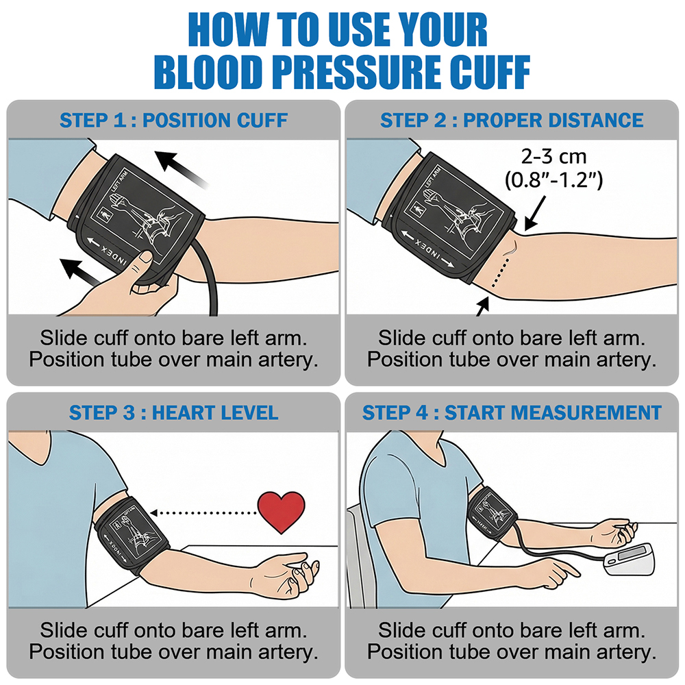 Universal Blood Pressure Cuff  - огляд і ціна Travel Video Accessories