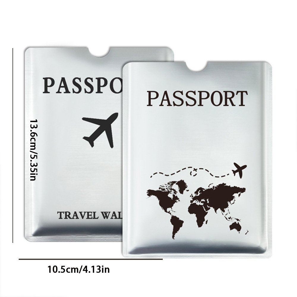Aluminum foil passport protect - огляд і ціна Travel Accessories Plane