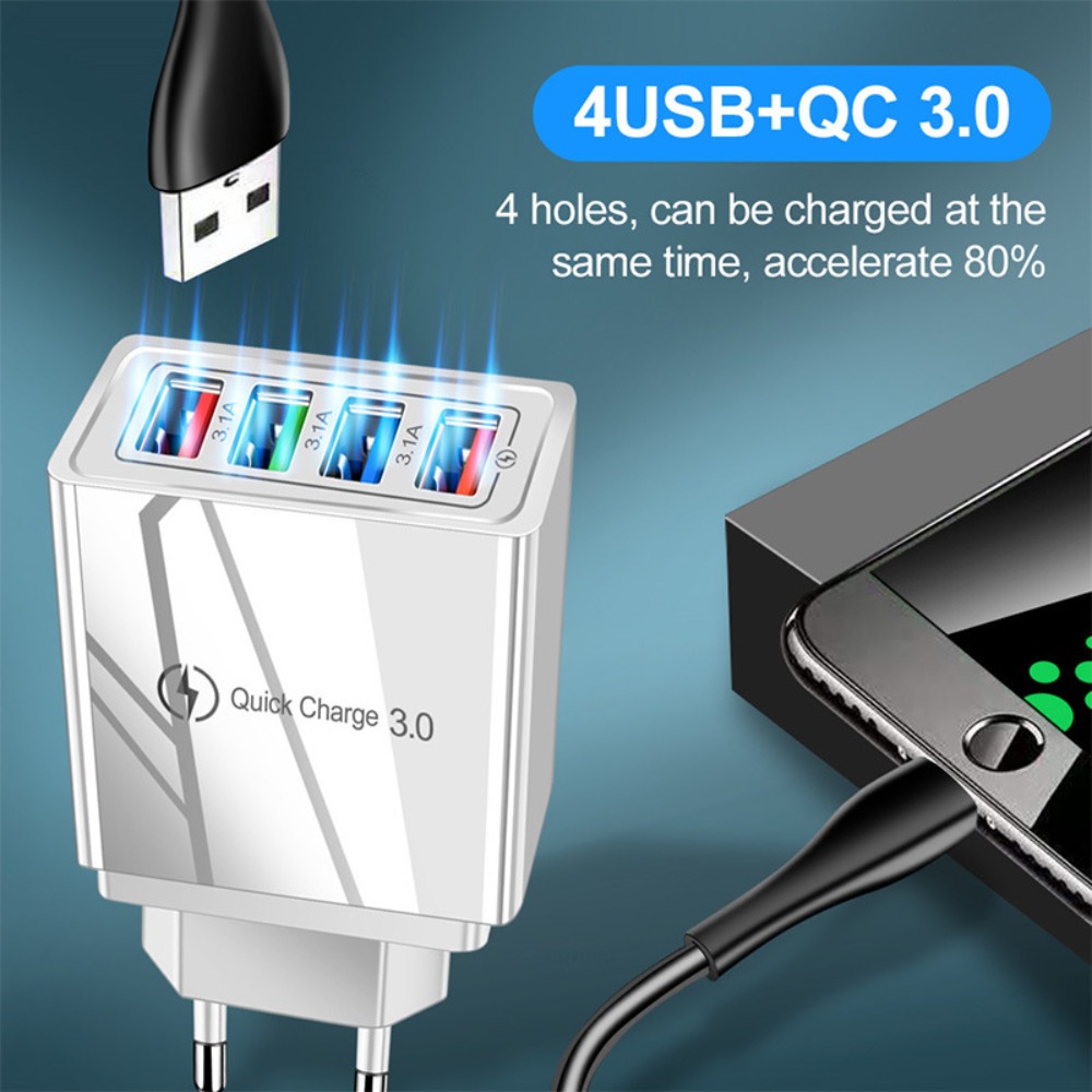 Quick Charge 3.0 EU US Plug US - огляд і ціна Xiaomi Travel Accessories
