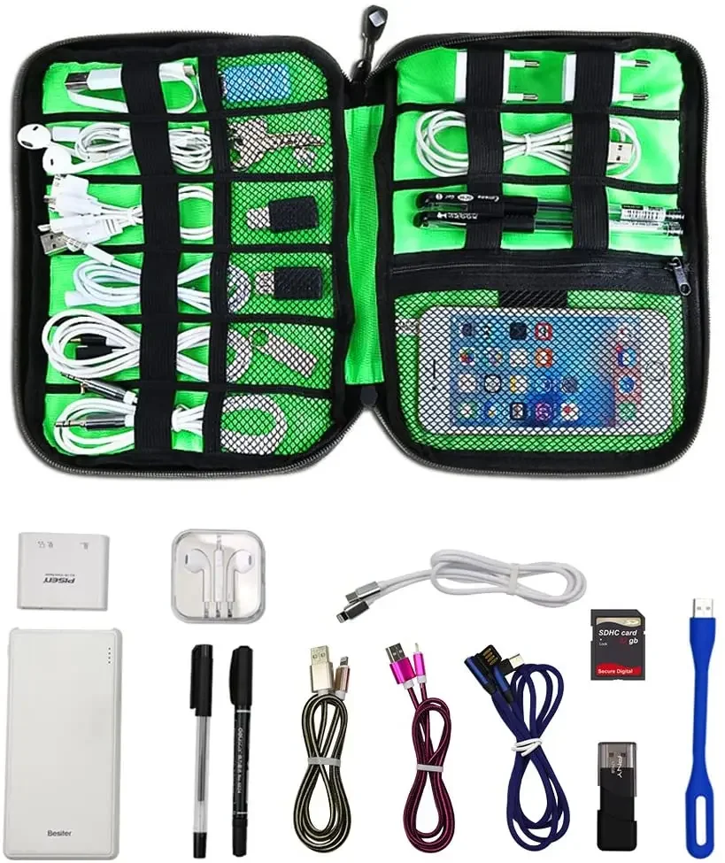 Cable Organizer Storage Bags S - огляд і ціна Travel Accessories Set