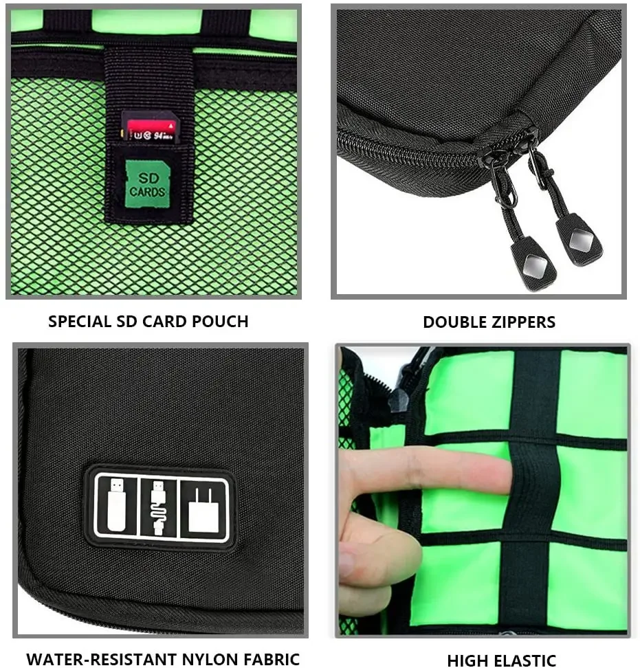 Cable Organizer Storage Bags S - огляд і ціна Travel Accessories Set