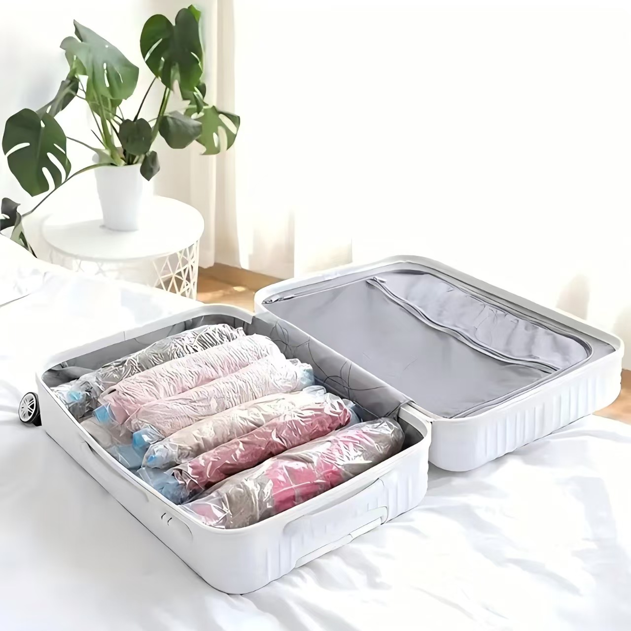 2pcs/Clothing Compression Bag, - огляд і ціна Compression Bag Vacuum
